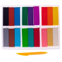 Пластилин классический Луч Классика 18 цветов 360 г со стеком, 20С 1330-08