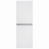 Скетчбук BRAUBERG ART DEBUT 110988, белая бумага 120 г/м2, А5 (145х205 мм), 40 л, жёсткая подложка, гребень