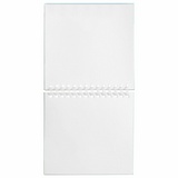 Скетчбук, белая бумага 120 г/м2 195х195 мм, 80 л., гребень, твердая обложка, BRAUBERG ART DEBUT, 112991