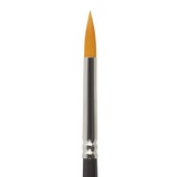 Кисть профессиональная BRAUBERG ART &quot;CLASSIC&quot; 200659, синтетика жесткая, круглая, №4, длинная ручка