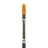 Кисть профессиональная BRAUBERG ART &quot;CLASSIC&quot; 200664, синтетика жесткая, плоская, №4, длинная ручка