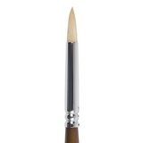 Кисть художественная профессиональная BRAUBERG 200708 ART &quot;CLASSIC&quot;, щетина, круглая, № 4, длинная ручка