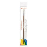 Кисть художественная профессиональная BRAUBERG 200730 ART &quot;CLASSIC&quot;, щетина, овальная, № 8, длинная ручка