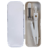 Готовальня STAFF &quot;College&quot; 2 предмета: циркуль 120 мм, запасные грифели, пластиковый пенал, ассорти, 210862