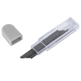 Готовальня STAFF &quot;College&quot; 2 предмета: циркуль 120 мм, запасные грифели, пластиковый пенал, ассорти, 210862