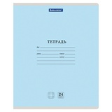 Тетрадь 24 л. BRAUBERG КЛАССИКА NEW клетка, обложка картон, АССОРТИ (5 видов), 105702