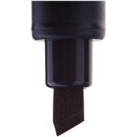 Маркер Centropen Permanent 8516, 2-5 мм, черный, скошенный