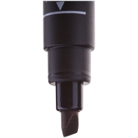 Маркер Centropen Permanent 8576 черный, скошенный, 1-4,6 мм
