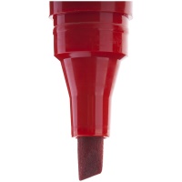 Маркер перманентный Crown Multi Marker CPM-800CH красный, скошенный, 1-5 мм