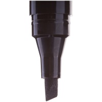 Маркер перманентный Crown Multi Marker CPM-800CH черный, скошенный, 1-5 мм