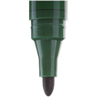Маркер перманентный Crown Multi Marker CPM-800 зеленый, 3 мм