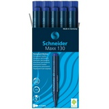 Маркер Schneider Maxx 130, перманентный, синий, 1-3 мм