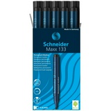 Маркер Schneider Maxx 133, перманентный, черный, 1-4 мм