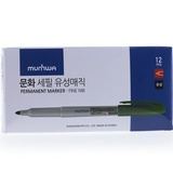 Маркер перманентный MunHwa FPM-04 зеленый, 1,5 мм