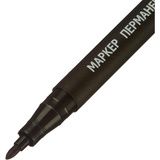 Маркер перманентный Attache черный (толщина линии 1 мм) круглый наконечник