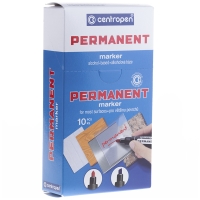 Маркер Centropen Permanent K 8566 0110, зеленый, 2.5 мм