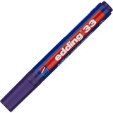Маркер Edding 33/008 перманентный пигментный, скошенный, фиолетовый, 1&ndash;5 мм