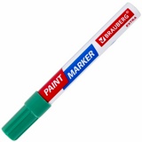Маркер-краска лаковый BRAUBERG EXTRA 151985 (paint marker) 4 мм, зеленый, нитро-основа