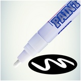 Маркер Munhwa Paint PM-05, на масляной основе, белый, 2-4 мм