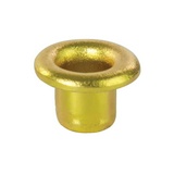 Люверсы BRAUBERG 227793, 250 шт, внутренний диаметр 4,8 мм, длина 4,6 мм, золотистые