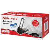 Дырокол металлический МОЩНЫЙ BRAUBERG Heavy duty 226870, до 150 листов, черный