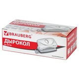 Дырокол BRAUBERG Original 227786, до 10 листов, белый