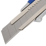 Нож универсальный мощный ширина 25 мм BRAUBERG &quot;Professional&quot;, металлический корпус, 237448