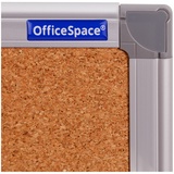 Доска пробковая OfficeSpace, 60х90 см, алюминиевая рамка