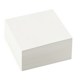 Блок для записей OfficeSpace, 8*8*4см, белый, белизна 65-70%