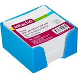 Блок-кубик Attache Fantasy 9х9х5 см, белый блок, в пластиковом боксе голубого цвета