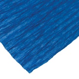 Бумага гофрированная креповая для Флористики ОСТРОВ СОКРОВИЩ 110 г/м2, синяя, 50х250 см, 129152