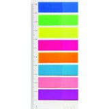 Клейкие закладки Attache Selection пластиковые 8 цветов по 25 л. 12 мм х 45