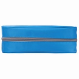 Пенал-косметичка BRAUBERG, мягкий, KING SIZE BLUE, 20х8х9 см, 229018