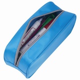 Пенал-косметичка BRAUBERG, мягкий, KING SIZE BLUE, 20х8х9 см, 229018