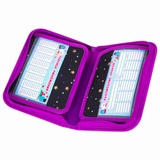 Пенал BRAUBERG, 1 отделение, 2 откидные планки, полиэстер, 21х14 см, &quot;Shiny star&quot;, 270312