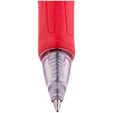 Ручка гелевая Crown CEO Jell AJ-5000R красная, автоматическая, 0,7 мм
