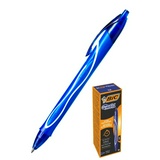 Ручка гелевая автоматическая Bic Gelocity Quick Dry синяя линии 0.7 мм