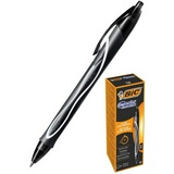 Ручка гелевая автоматическая Bic Gelocity Quick Dry черная линия 0.7 мм