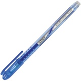 Ручка гелевая STAFF 142499 синяя, пиши-стирай, хромированные детали, 0,5 мм, линия письма 0,38 мм