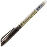 Ручка гелевая STAFF 142495 черная, пиши-стирай, хромированные детали, 0,5 мм, линия письма 0,35 мм