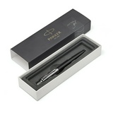 Ручка гелевая PARKER Jotter Bond Street Black CT, корпус черный, детали из нержавеющей стали, черная