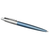 Ручка гелевая PARKER Jotter Waterloo Blue CT 2020650, корпус голубой, детали из нержавеющей стали, черная