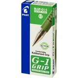 Ручка гелевая Pilot BLGP-G1-5-G GRIP c резиновым упором, зеленая 0,3 мм
