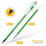 Набор гелевых ручек Crown HJR-500S/5 5 цветов 5шт. CROWN Hi-JELL