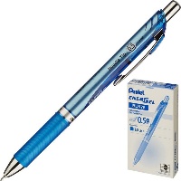 Ручка гелевая Pentel BLN75C EnerGel, синяя паста, автоматическая, 0.5 мм