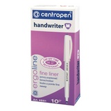Линер Centropen Ergo 4651/01-13, трехгранный корпус, зеленый, 0,5 мм