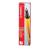 Ручка капиллярная (линер) STABILO &#34;Point 88&#34;, коричневая, корпус оранжевый, линия письма 0,4 мм, 88/45