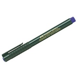 Ручка капиллярная Faber-Castell &quot;Finepen 1511&quot; синяя, 0,4мм