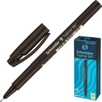 Линер, капиллярная ручка Schneider Topliner 9671, черный, 0,4 мм