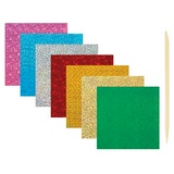 Набор для творчества 2 в 1 &quot;Гравюра-аппликация&quot;, &quot;Забавные животные&quot;, 3 основы, ЮНЛАНДИЯ, 662397